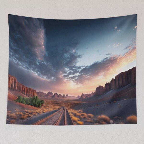 Item preview, Desert road designed and sold by m-y-A-I-A-R-T-.