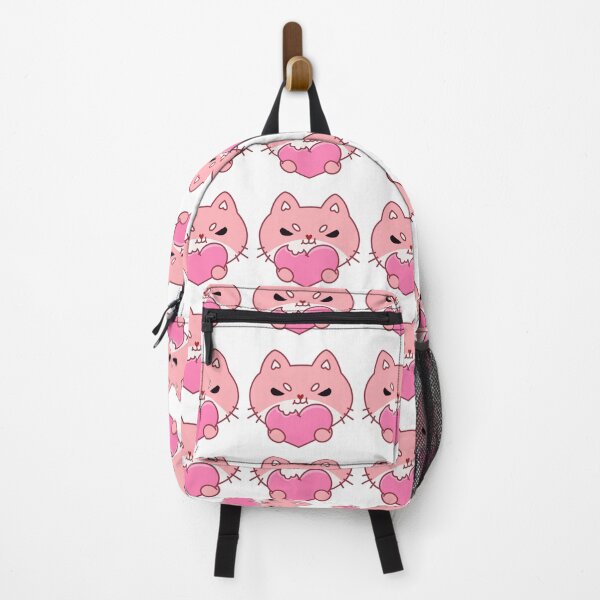 Item preview,  Pink Cat Eats Heart designed and sold by kyokyyosei.