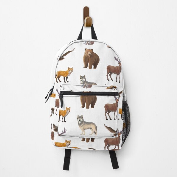 Item preview, safari animals: wolf,bear,fox,owl,fawn,lynx designed and sold by Wildora Studio.