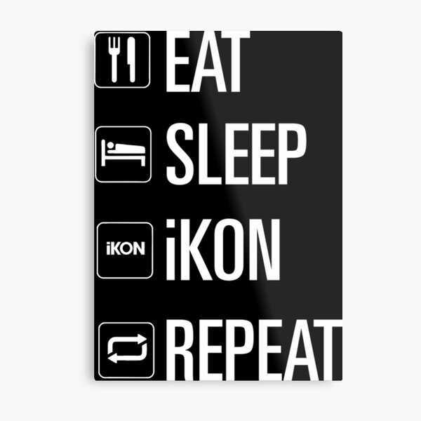 only iKON Metal Print