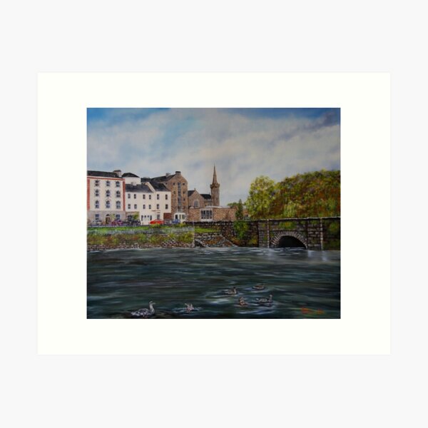 "Kilrush - Cill Rois" - Oil Painting Art Print