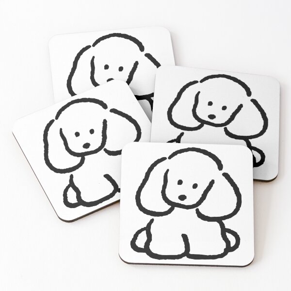 Item preview, Lindo perro caniche designed and sold by fuksja.