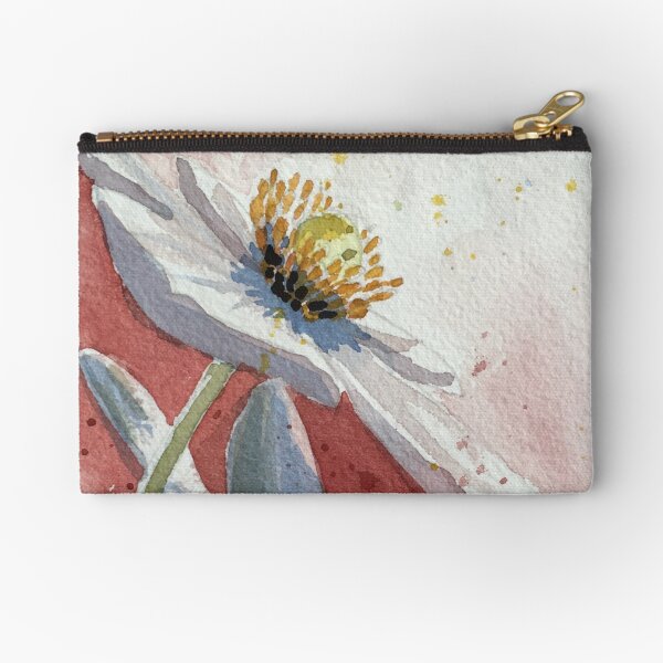 Anenome in Pink Zipper Pouch