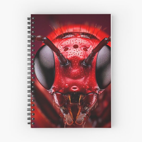 Item preview, A small red insect has its eyes looking directly at you designed and sold by isBotStore.