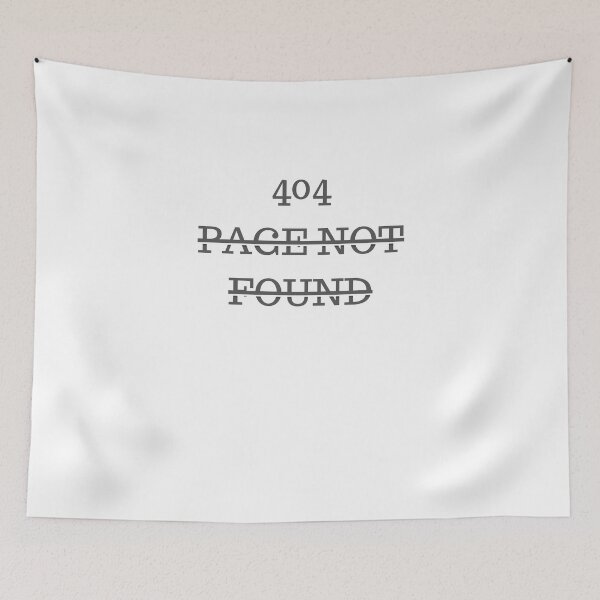 Item preview, Page Not Found 404 Error designed and sold by Lab4YourStyle.