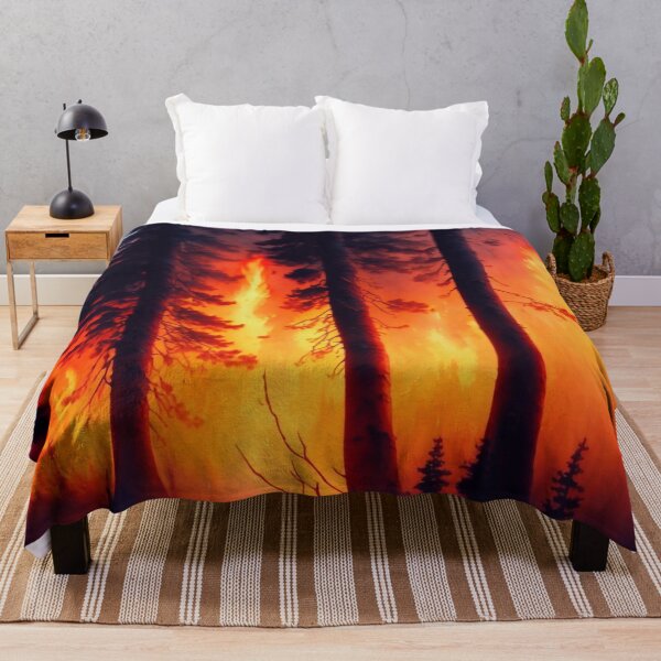 Item preview, Burning forest designed and sold by M-Y-A-R-T-.
