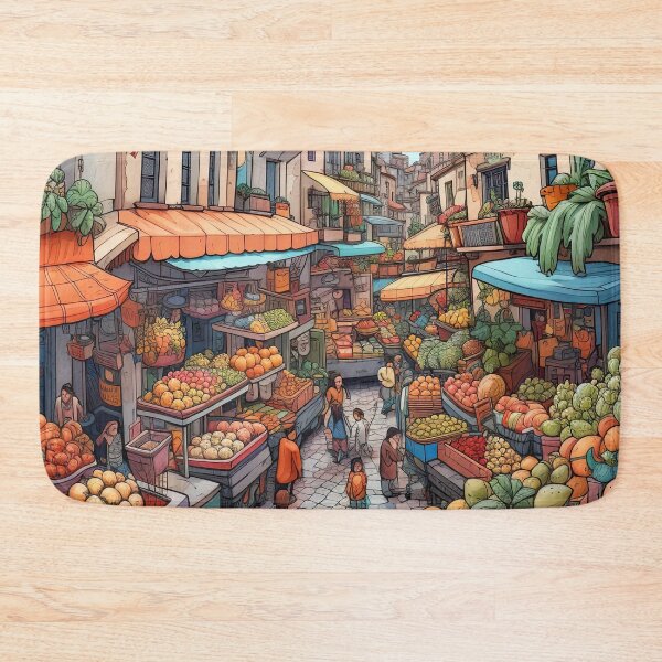 Item preview, Noisy market. designed and sold by abmkf.