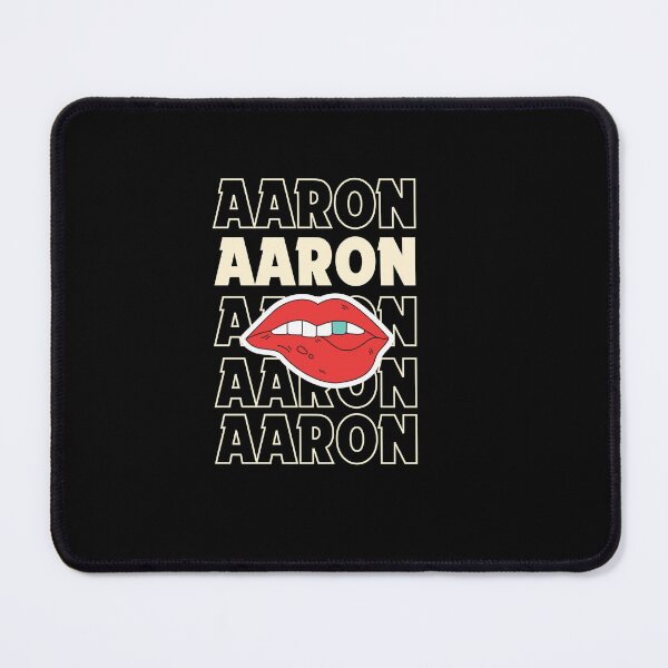 Item preview, Aaron Name With Lips designed and sold by Itsheartshop.