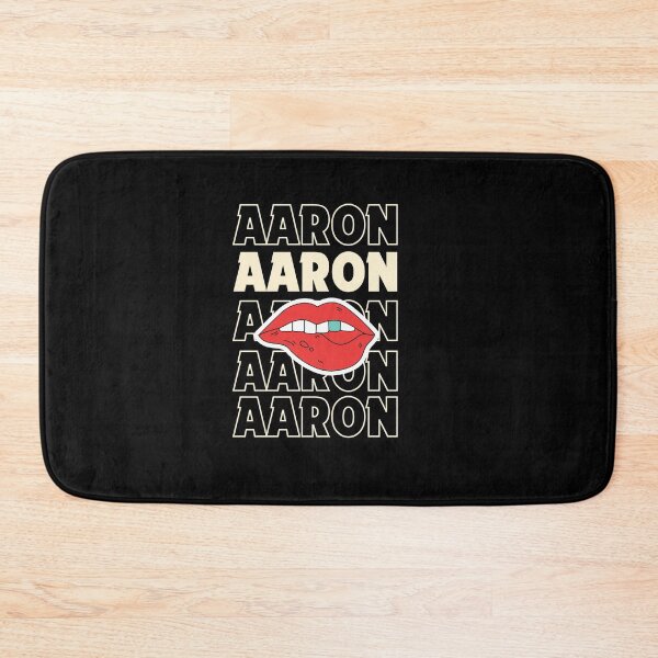 Item preview, Aaron Name With Lips designed and sold by Itsheartshop.