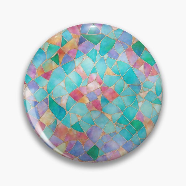 Item preview, Little colorful chip mosaic tiles designed and sold by ArtyBuys.