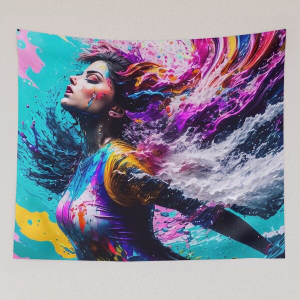 Item preview, A woman splashing designed and sold by M-Y-A-R-T-.