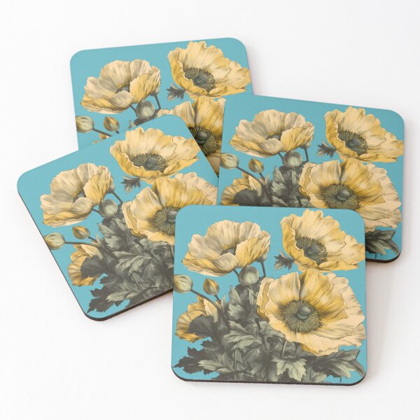 Item preview, Cluster Of Yellow Poppies  designed and sold by HouseOfRosy.