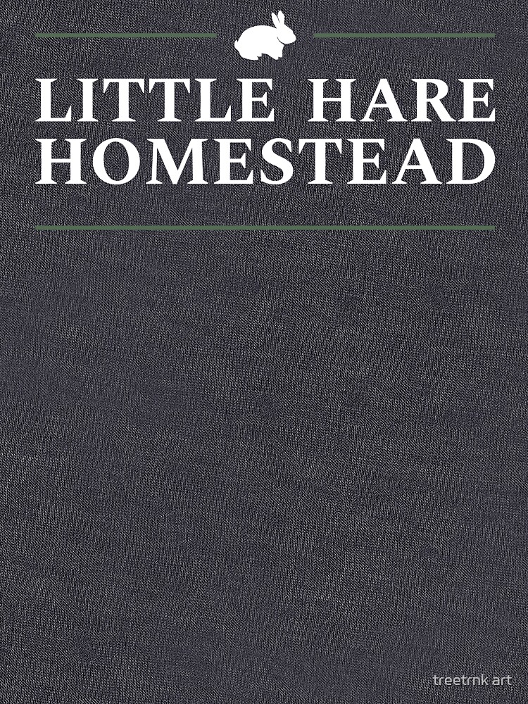Thumbnail 7 of 7, Classic T-Shirt, Little Hare Homestead Logo designed and sold by treetrnk.