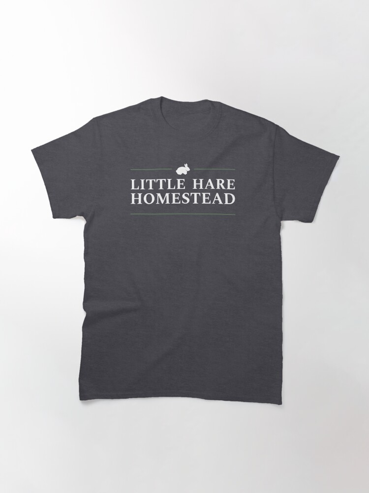 Thumbnail 3 of 7, Classic T-Shirt, Little Hare Homestead Logo designed and sold by treetrnk.