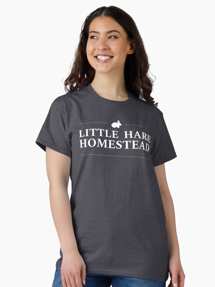 Thumbnail 2 of 7, Classic T-Shirt, Little Hare Homestead Logo designed and sold by treetrnk.