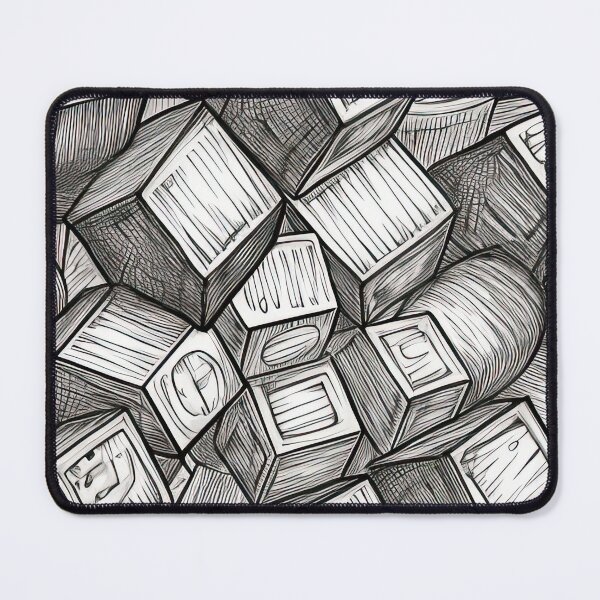 Item preview, Gray cubes designed and sold by abmkf.