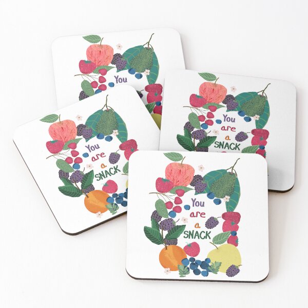 Item preview, You are a snack - organic fruit illustration designed and sold by Ingrid Poole.