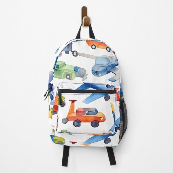 Item preview, Watercolor loose sketches of fantasy airplanes and other winged and wheeled creatures – Back To School designed and sold by ignasirus.