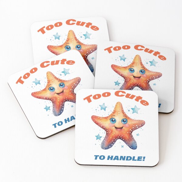 Item preview, Too Cute to Handle! Cute Starfish designed and sold by usablestores.