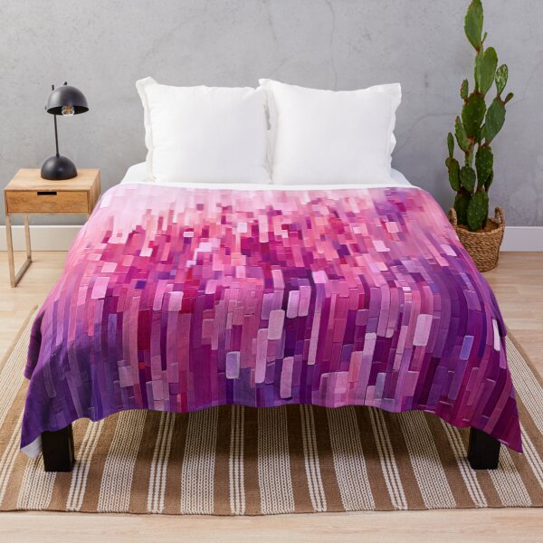 Item preview, Pixelate in purple  designed and sold by LazyLifestyle.