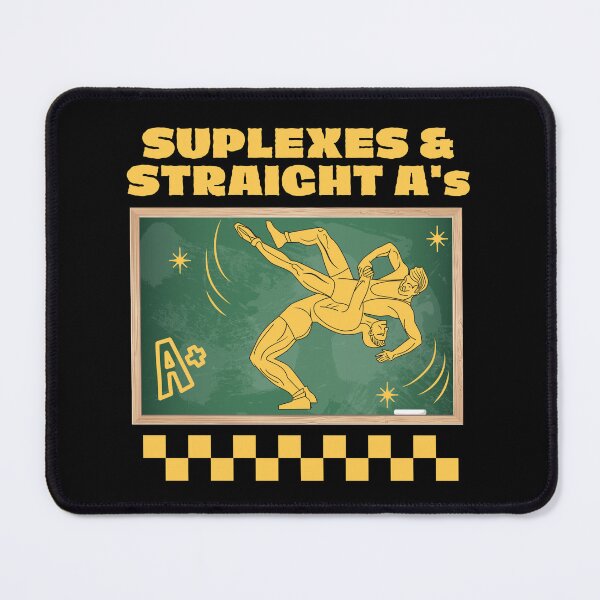 Item preview, Kids Pro Wrestling School Shirt Suplexes and Straight As designed and sold by AlpacaSmokes.