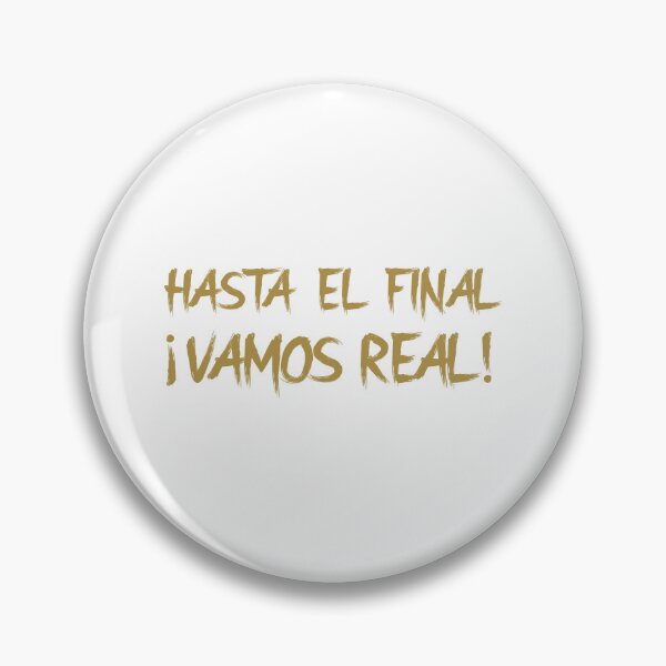 Item preview, Hasta el Final ¡Vamos Real! Gold B designed and sold by VRedBaller.