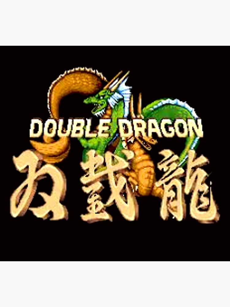 Double Dragon (Neo Geo Character Lineup) Photographic Print for Sale by  winscometjump