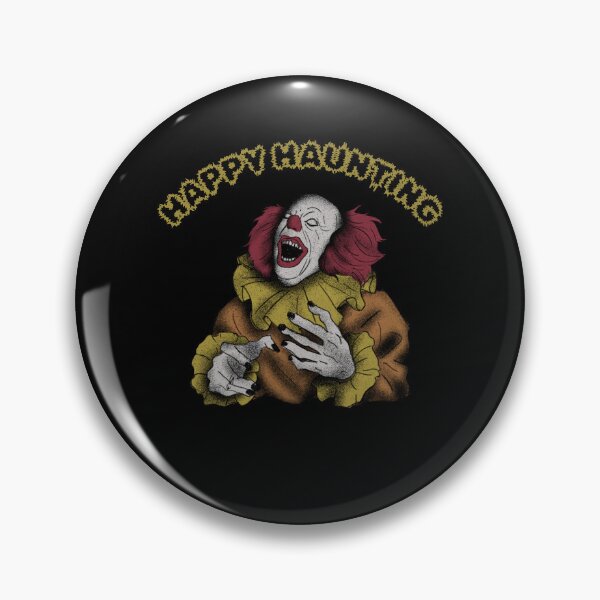 Aperçu de l'œuvre Spooky Joker Clown Happy Haunting créée et vendue par Avenius Graphics.