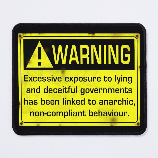 Item preview, Warning designed and sold by blackiguana.