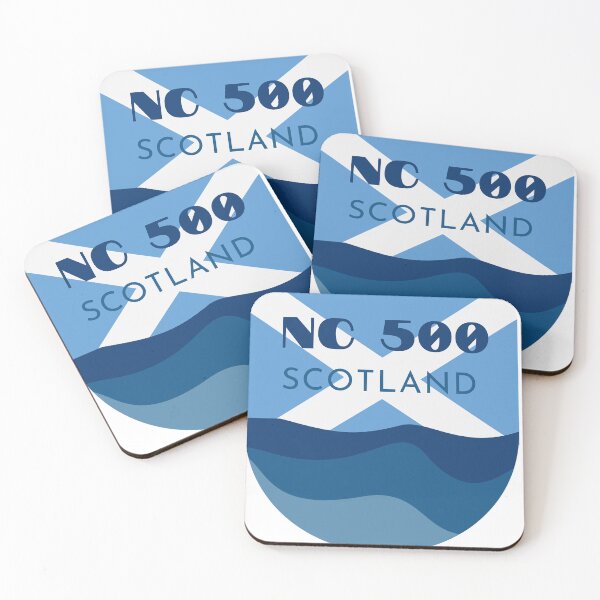 Item preview, North Coast 500 Wave Shield designed and sold by Katie Mac.