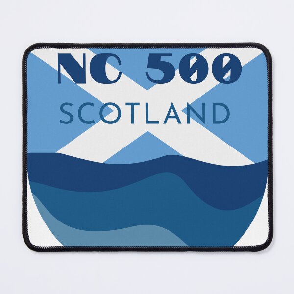 Item preview, North Coast 500 Wave Shield designed and sold by Katie Mac.