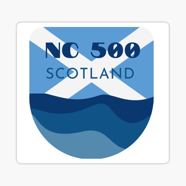 Item preview, North Coast 500 Wave Shield designed and sold by Katie Mac.