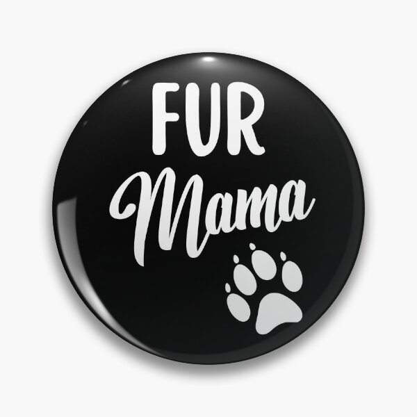 Artikelvorschau, Fur Mama Hundeliebhaber-T-Shirt Fur Momma Hundepfotenabdruck entworfen und verkauft von elvisg03.