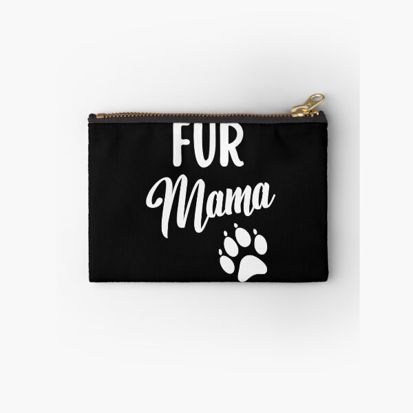 Artikelvorschau, Fur Mama Hundeliebhaber-T-Shirt Fur Momma Hundepfotenabdruck entworfen und verkauft von elvisg03.