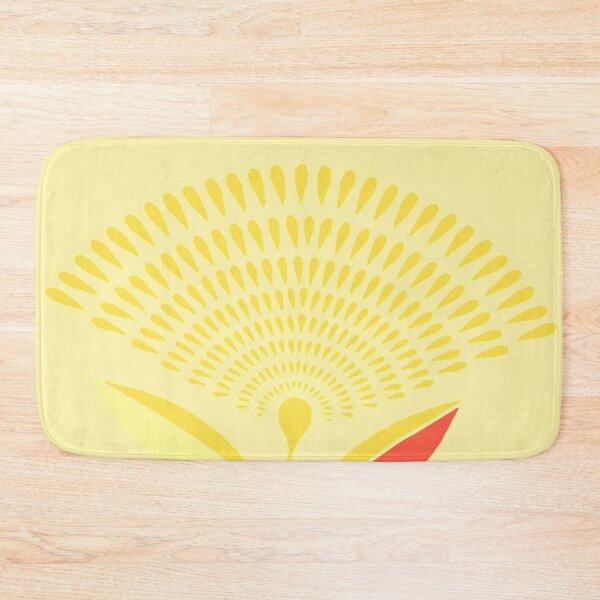 Item preview, Mid Century Modern Dandelion Seed Head In Yellow designed and sold by taiche.