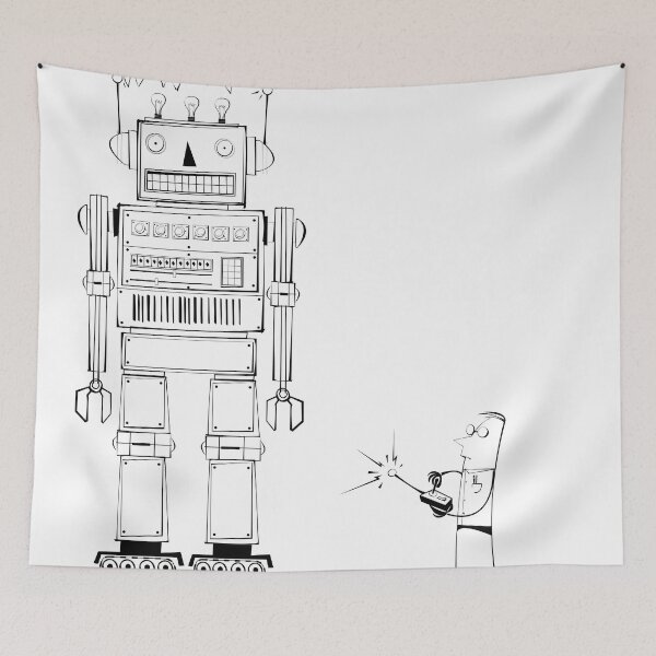 Item preview, Robot & Man designed and sold by jcg76.