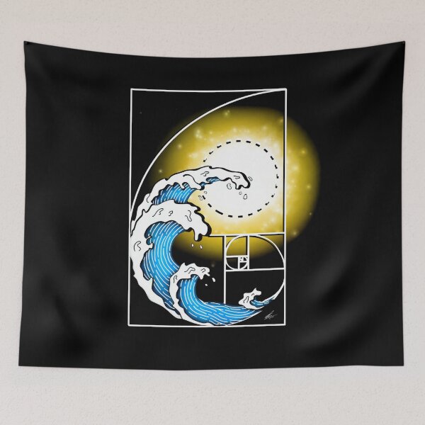 Item preview, Golden Ratio- Fibonacci Sequence - Wave - Spiral designed and sold by Roysdisturbia.