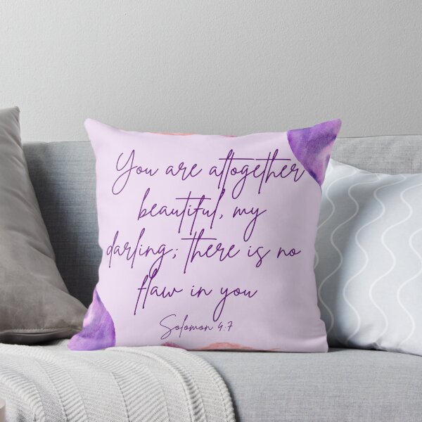 Item preview, "You are altogether beautiful" bible verse for women designed and sold by Put-God-First.