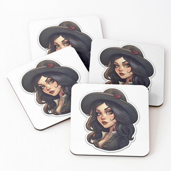 Item preview, Pirate Queen Pirate Princess Wearing Black designed and sold by PrincessJessieJ.