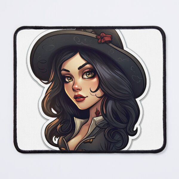 Item preview, Pirate Queen Pirate Princess Wearing Black designed and sold by PrincessJessieJ.