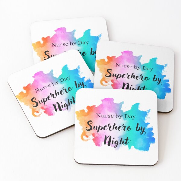 Item preview, Nurse by Day, Superhero by Night designed and sold by mandalahaze.