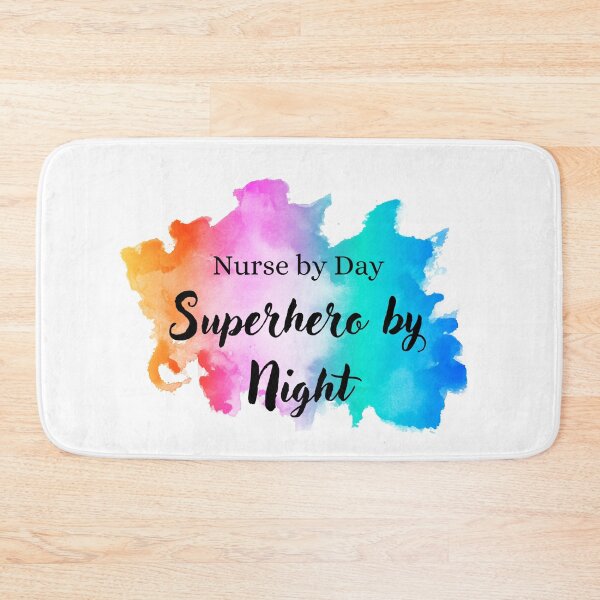 Artikelvorschau, Nurse by Day, Superhero by Night entworfen und verkauft von mandalahaze.