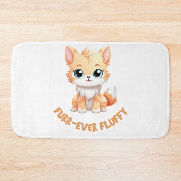 Item preview, Furr-Ever Fluffy Kitten designed and sold by VMPrinting.