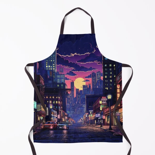 Item preview, City in neon lights designed and sold by LazyLifestyle.