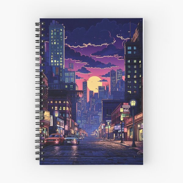 Item preview, City in neon lights designed and sold by LazyLifestyle.