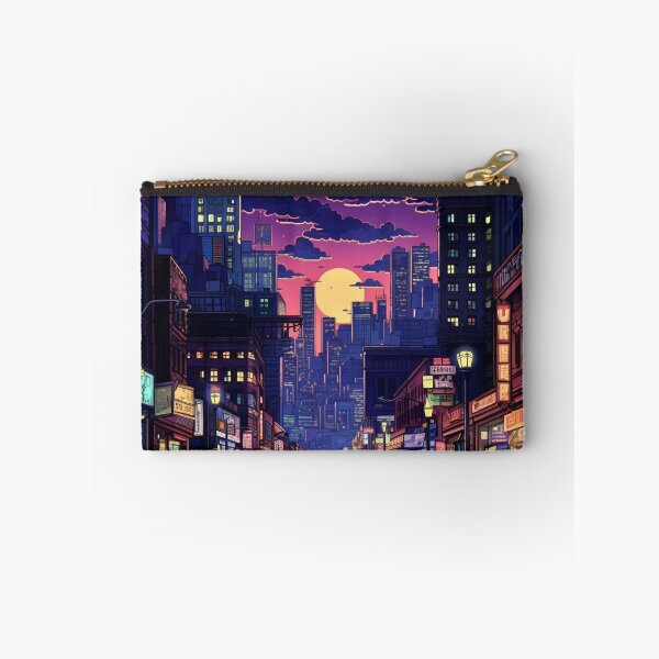 Item preview, City in neon lights designed and sold by LazyLifestyle.