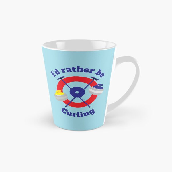 Item preview, I'd Rather Be Curling designed and sold by CreativeTwins.