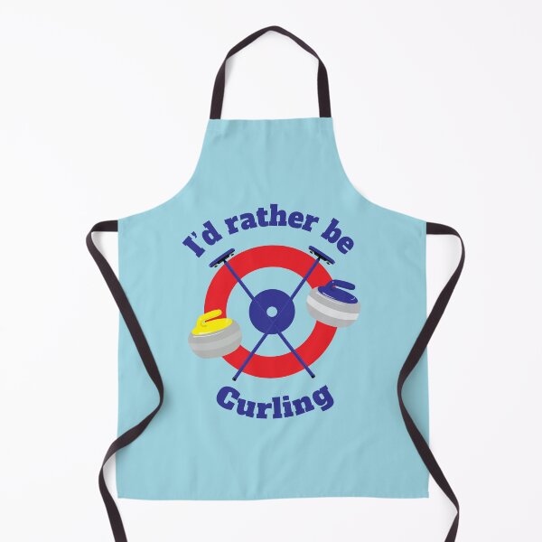 Item preview, I'd Rather Be Curling designed and sold by CreativeTwins.