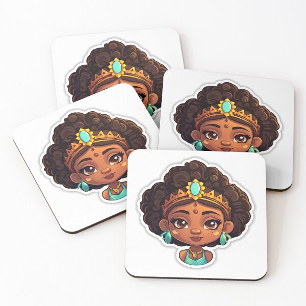 Item preview, Kawaii African Queen Kawaii Princess designed and sold by PrincessJessieJ.