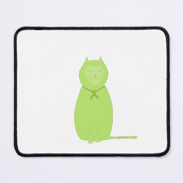 Item preview, Peabody the Cat - leukemia, kidney disease, Lyme disease awareness ribbon designed and sold by Shelley Winters.